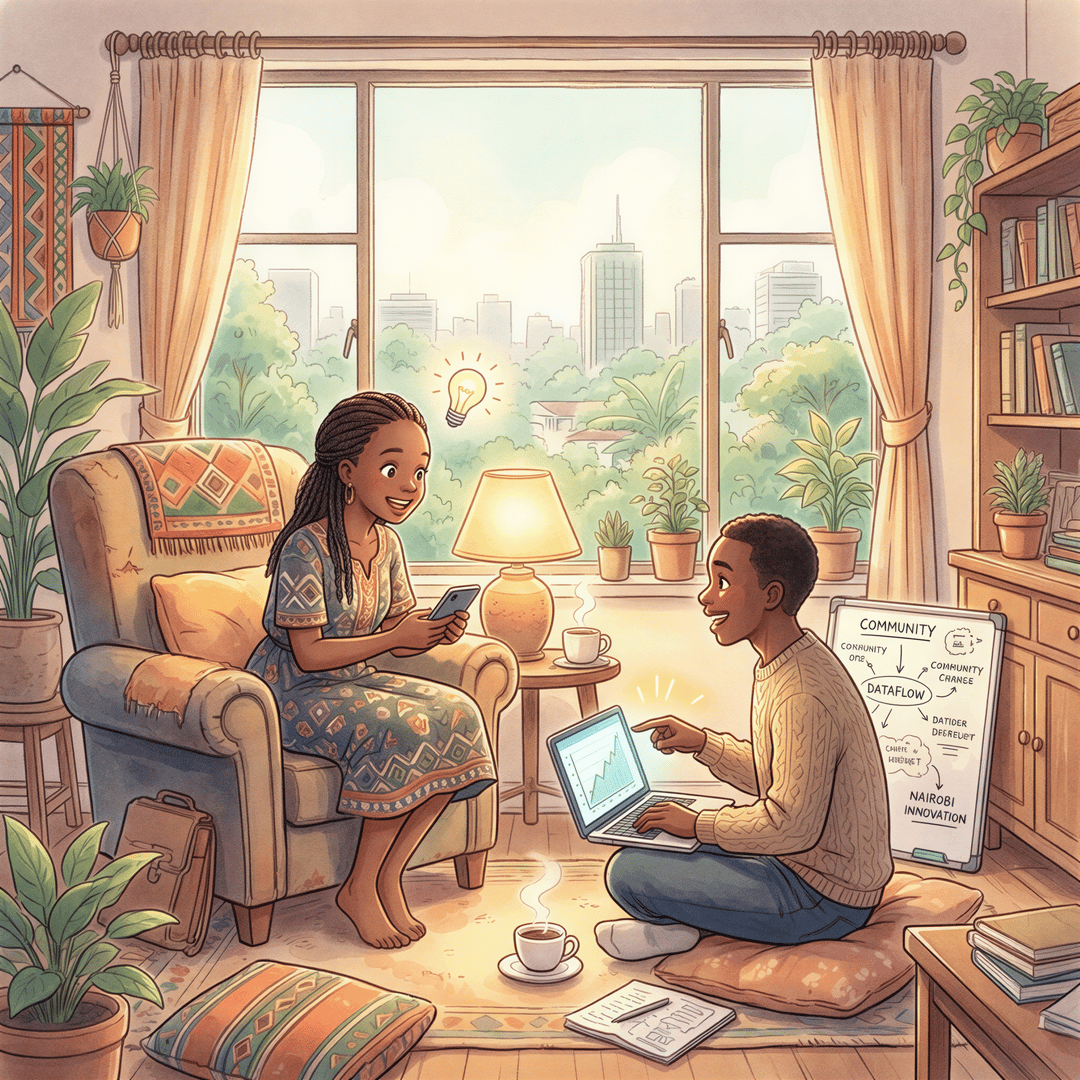 Brothers discussing insurance quotes over a late-night call