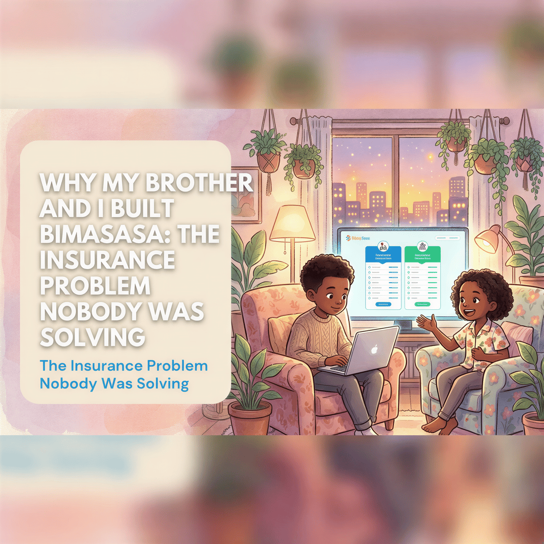 Kenyan brothers build BimaSasa insurance comparison tool banner