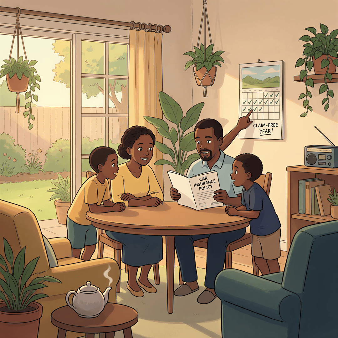 Kenyan driver learns about No-Claim Discount after a claim-free year