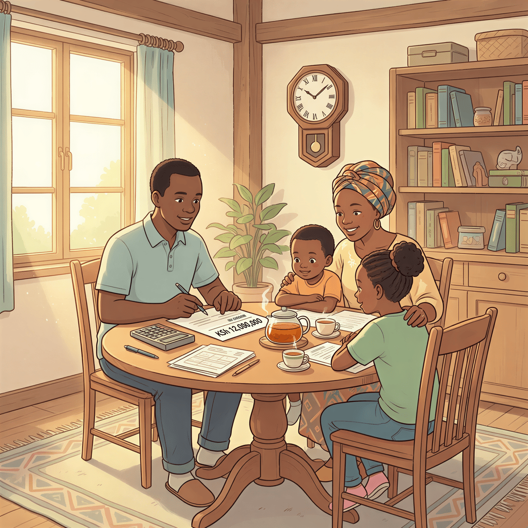 Full sample calculation visualization