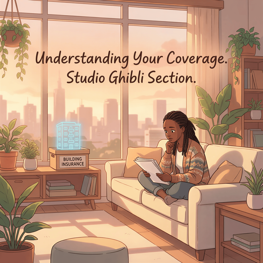 Tenant realizes landlord's building insurance doesn't cover personal belongings in Kenya