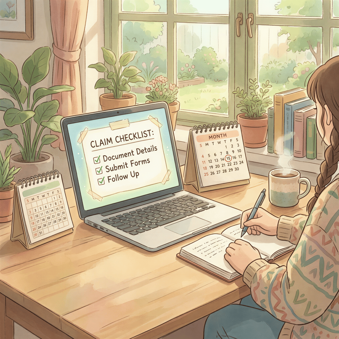 step-by-step-claim-file-documented